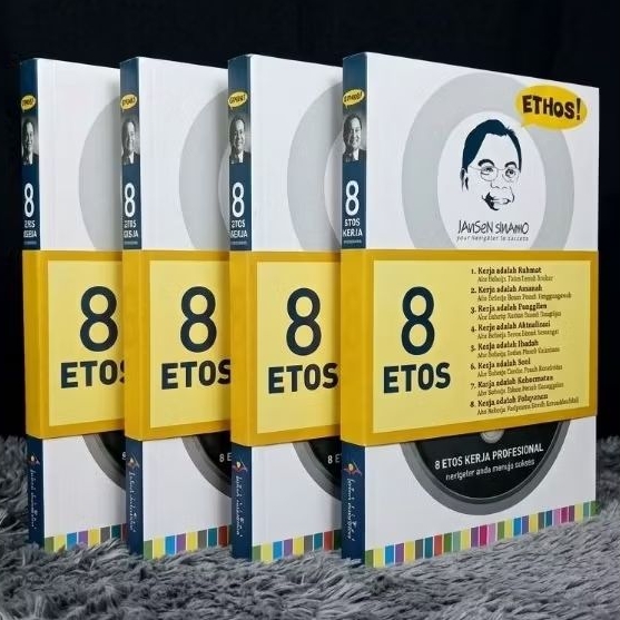 Buku 8 Etos Kerja Profesional : Navigator anda menuju sukses,Jansen H. Sinamo