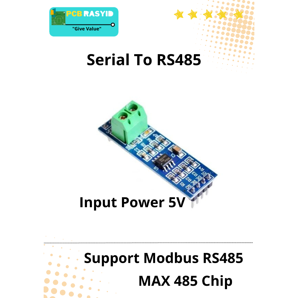 Serial to RS485 MAX485 Converter module, TTL UART to RS485 module