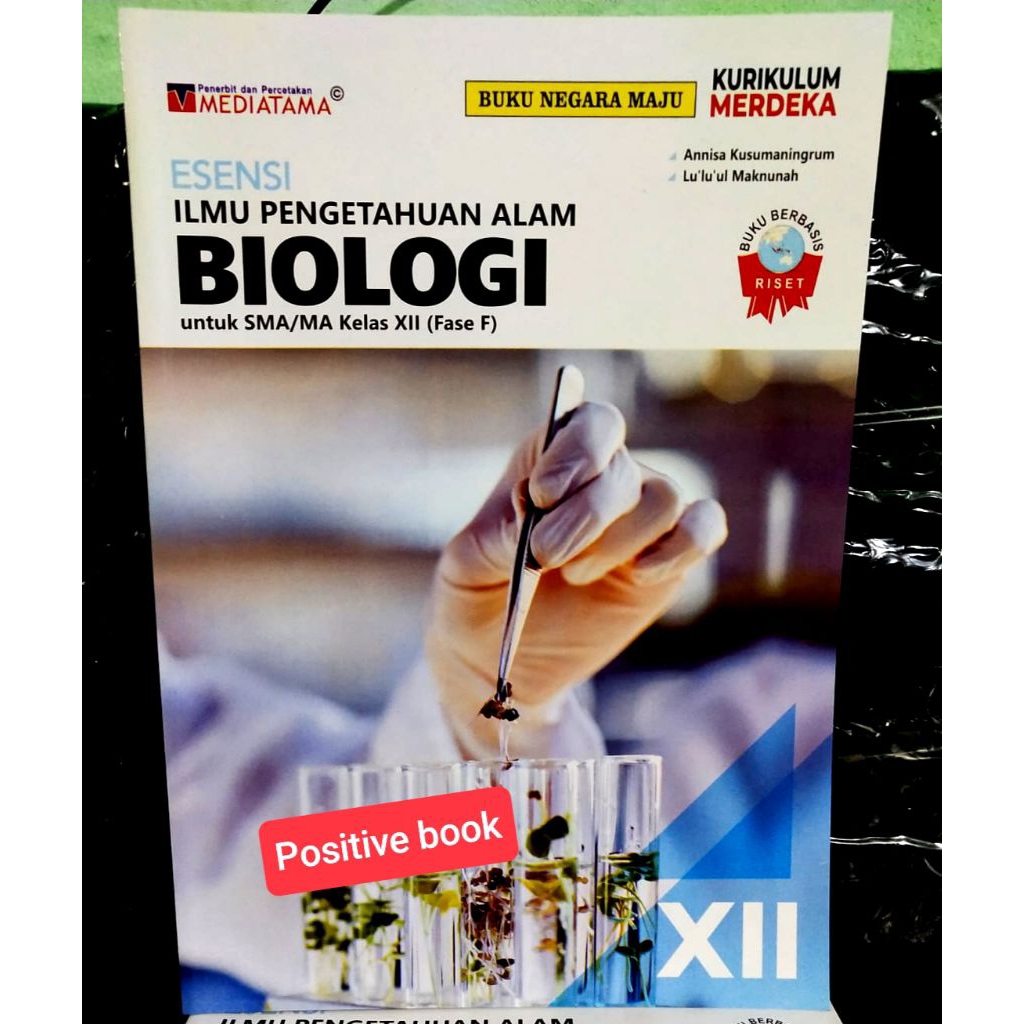 Esensi Biologi Kelas 12 SMA Kurikulum Merdeka Mediatama