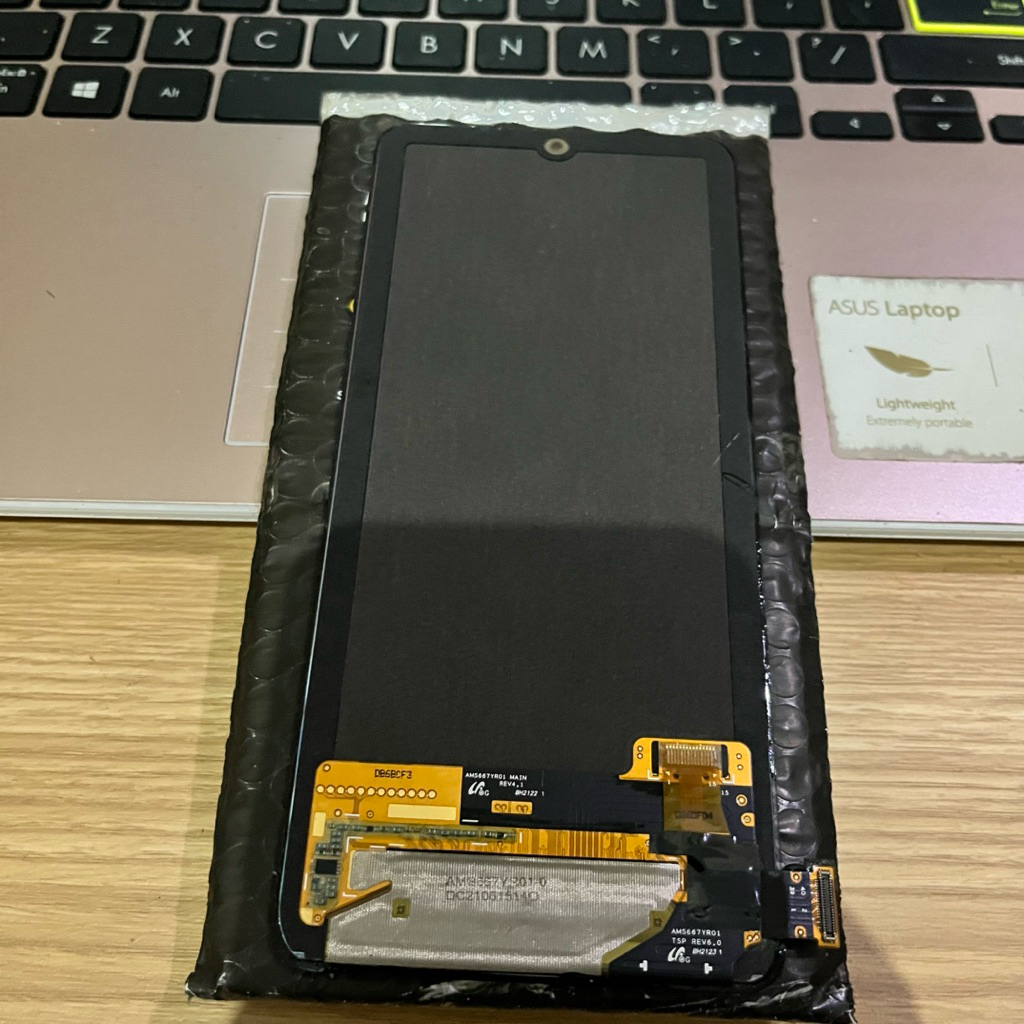 LCD Ts Xiaomi Redmi Note 10S / Note 10 AMOLED Original Copotan 100% Normal