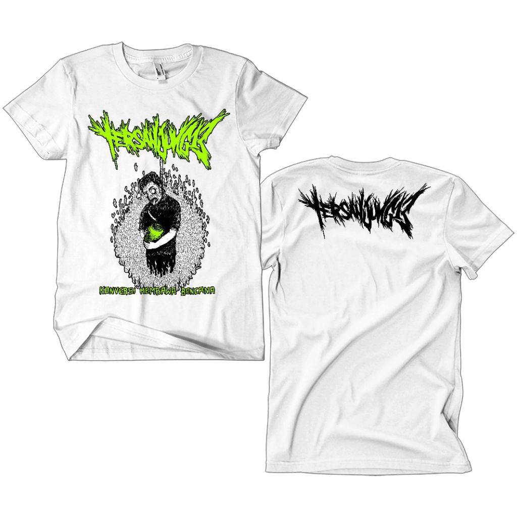 Kaos Band Punk Tersanjung 13 - Konversi Membawa Bencana putih