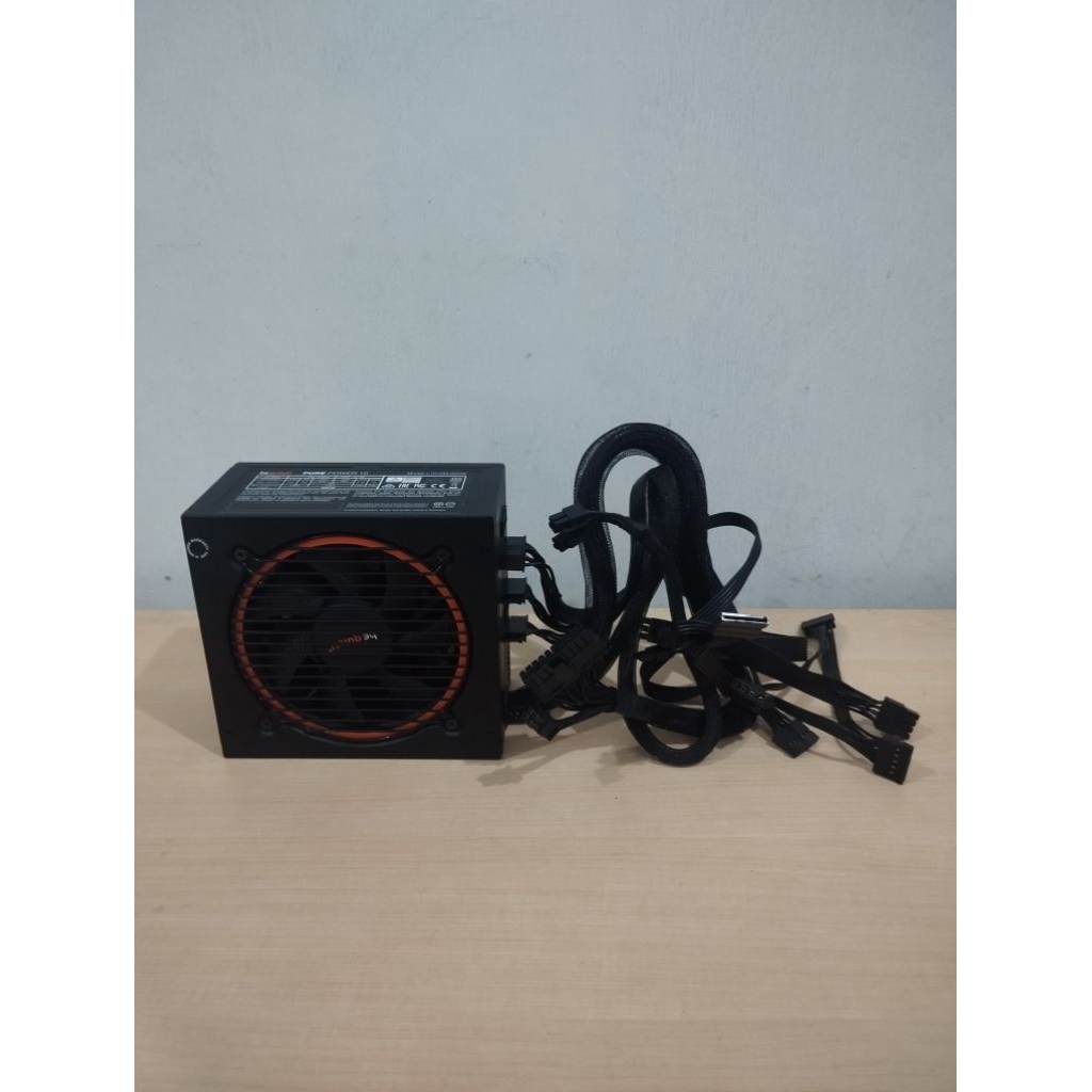 PSU pure be quite 600watt 80+ silver semi modular