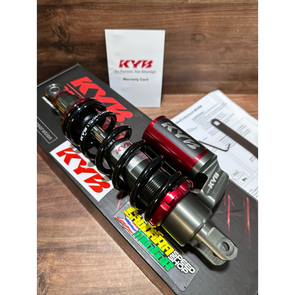 [KYB K-ALPHA] KYB THAILAND RG1-1002-4X (BLACK) 300MM SINGLE SHOCK BREAKER/SOKBEKER TABUNG BAWAH BELA