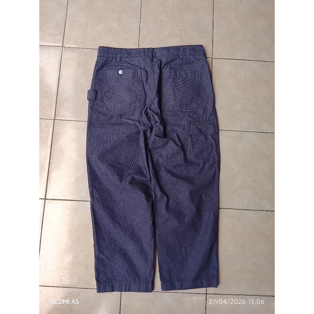 Celana baggy carpenter pants BEAMS