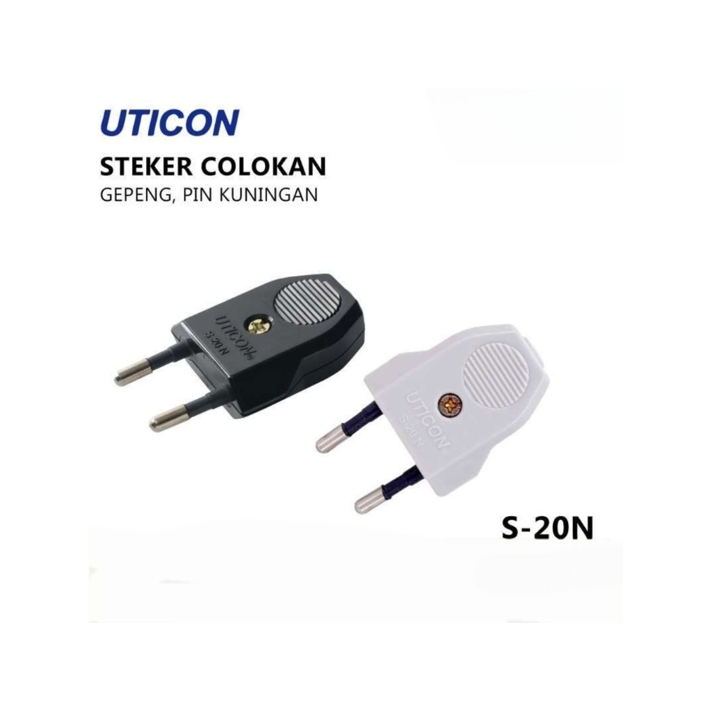 Steker Gepeng Uticon