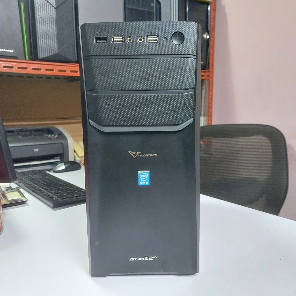 Casing PC Komputer Middle Tower POWER LOGIC AZZURA Z2vx Kosongan Tanpa PSU ( Second )