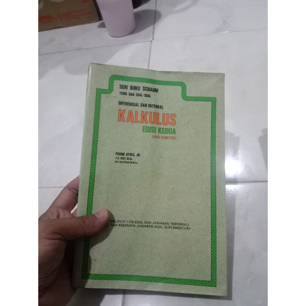 seri buku schaum teori dan soal-soal diferensial & integral kalkulus