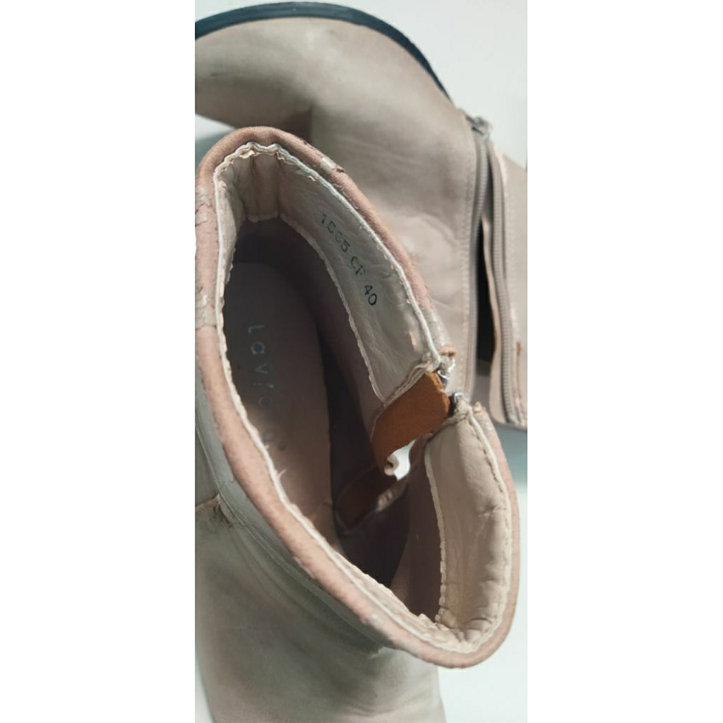 boots sepatu laviola coklat 40