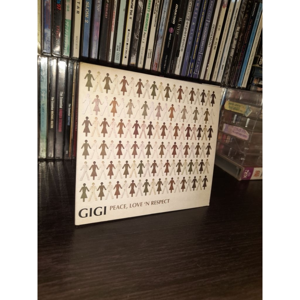 CD original Gigi - Peace, Love 'N Respect