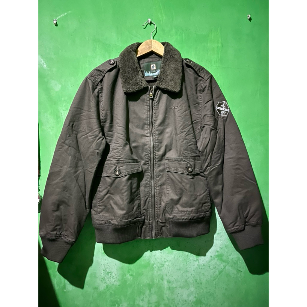 Jacket Detroit Vintage Military Bomber Pilot