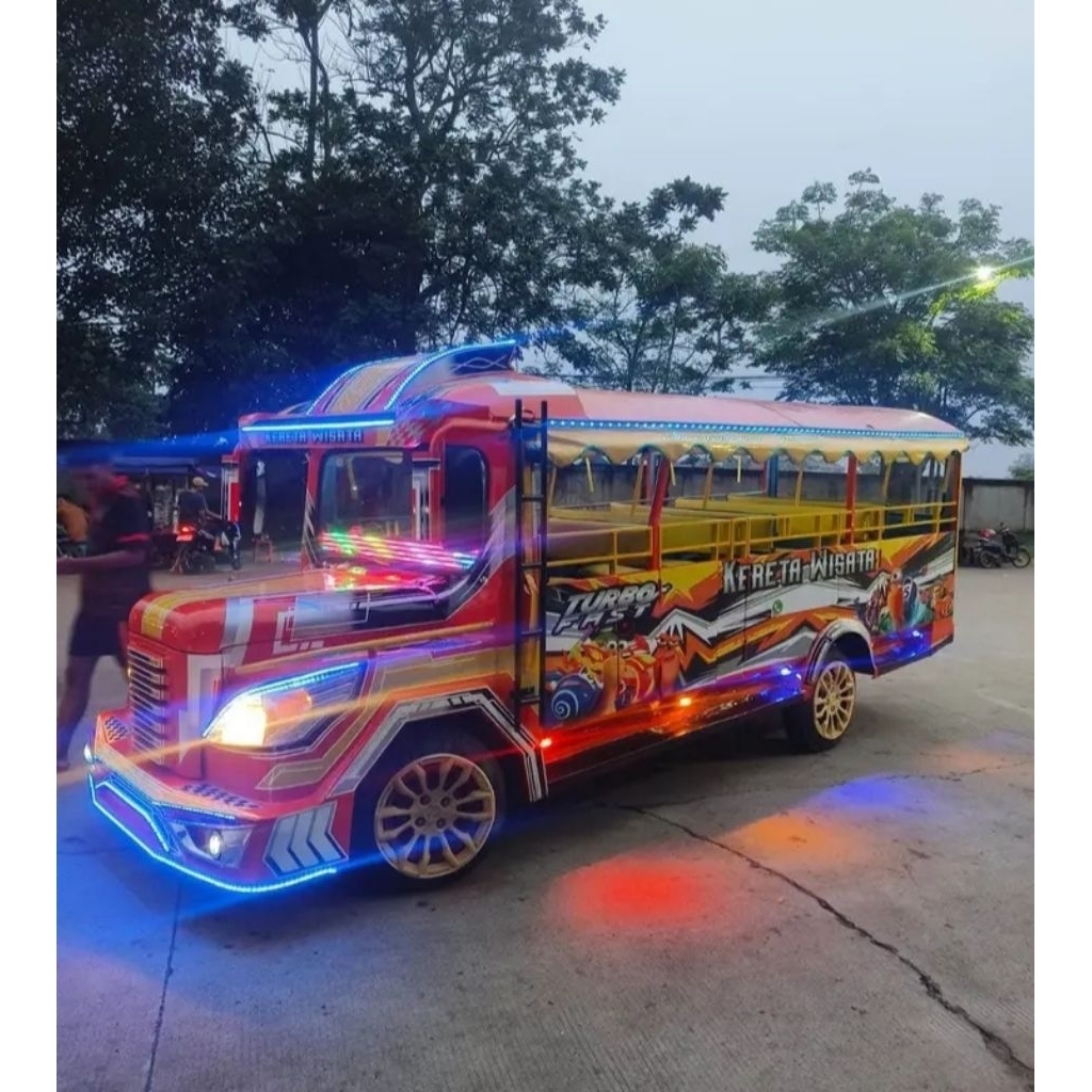 odong odong mobil,odong odong kereta wisata,odong odong second /bekas tinggal gas normal no minus