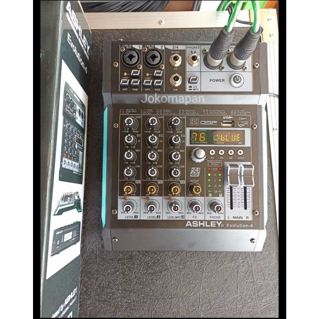 Mixer Ashley Evolution 4 NEW / evolution 4 Channel ashley original bluetooth