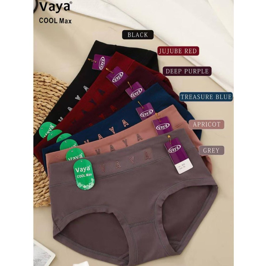 CD Celana Dalam Wanita Perempuan Remaja Dewasa VAYA Model Baru Karet Tinggi Bahan Spandeks Halus Ber