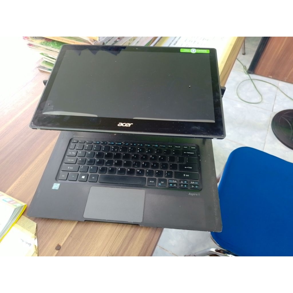 [MATOT] Acer Aspire R13 R7-372T i7 - Casing Mulus - LCD Minus Garis Tipis[MATOT] Acer Aspire R13 R7-