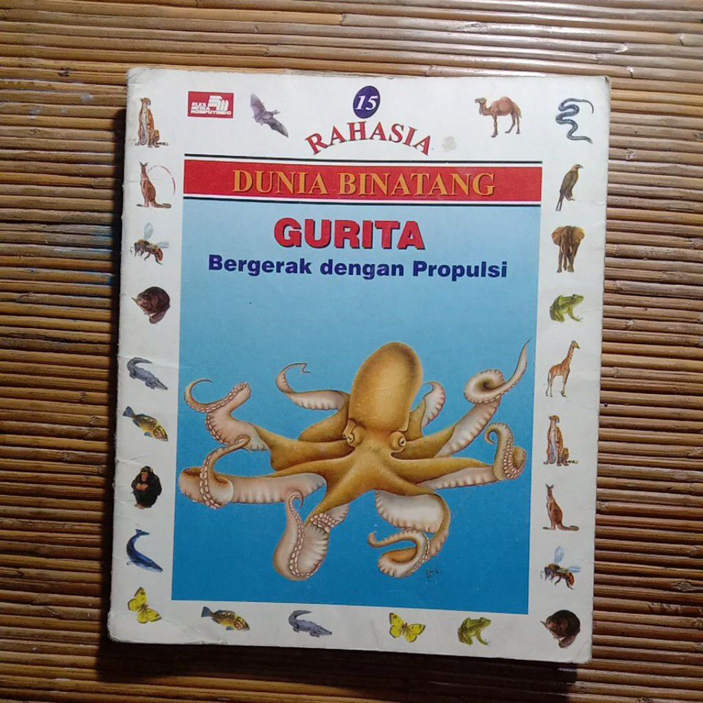 Buku Anak Seri Rahasia Dunia Binatang 15 - Gurita