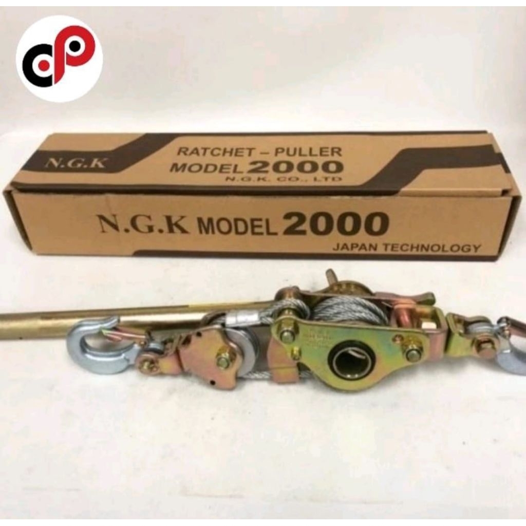 Penarik Kabel Sling NGK 2000 (Ratchet Puller Only) | Ratchet Puller