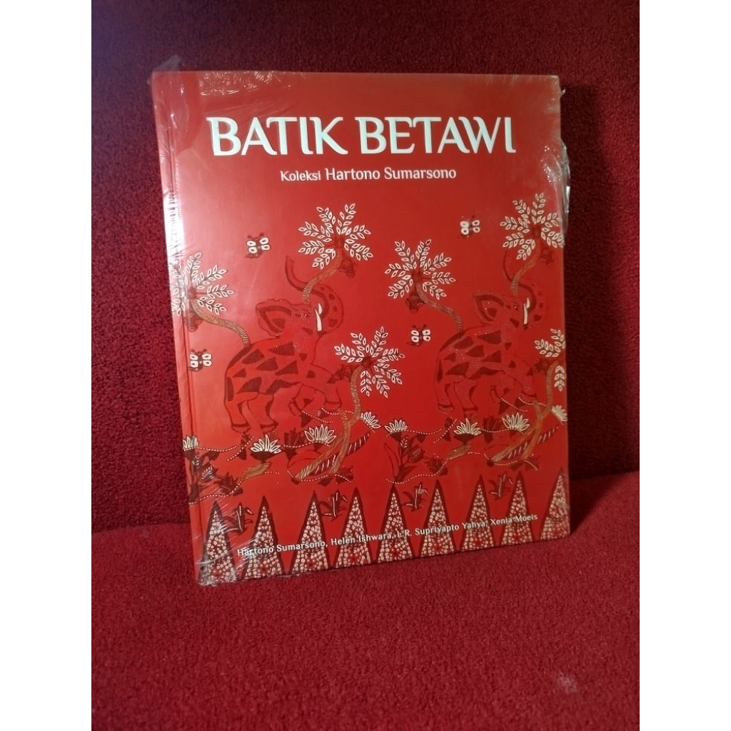 ORI segel Buku Batik Betawi koleksi Hartono Sumarsono hardcover