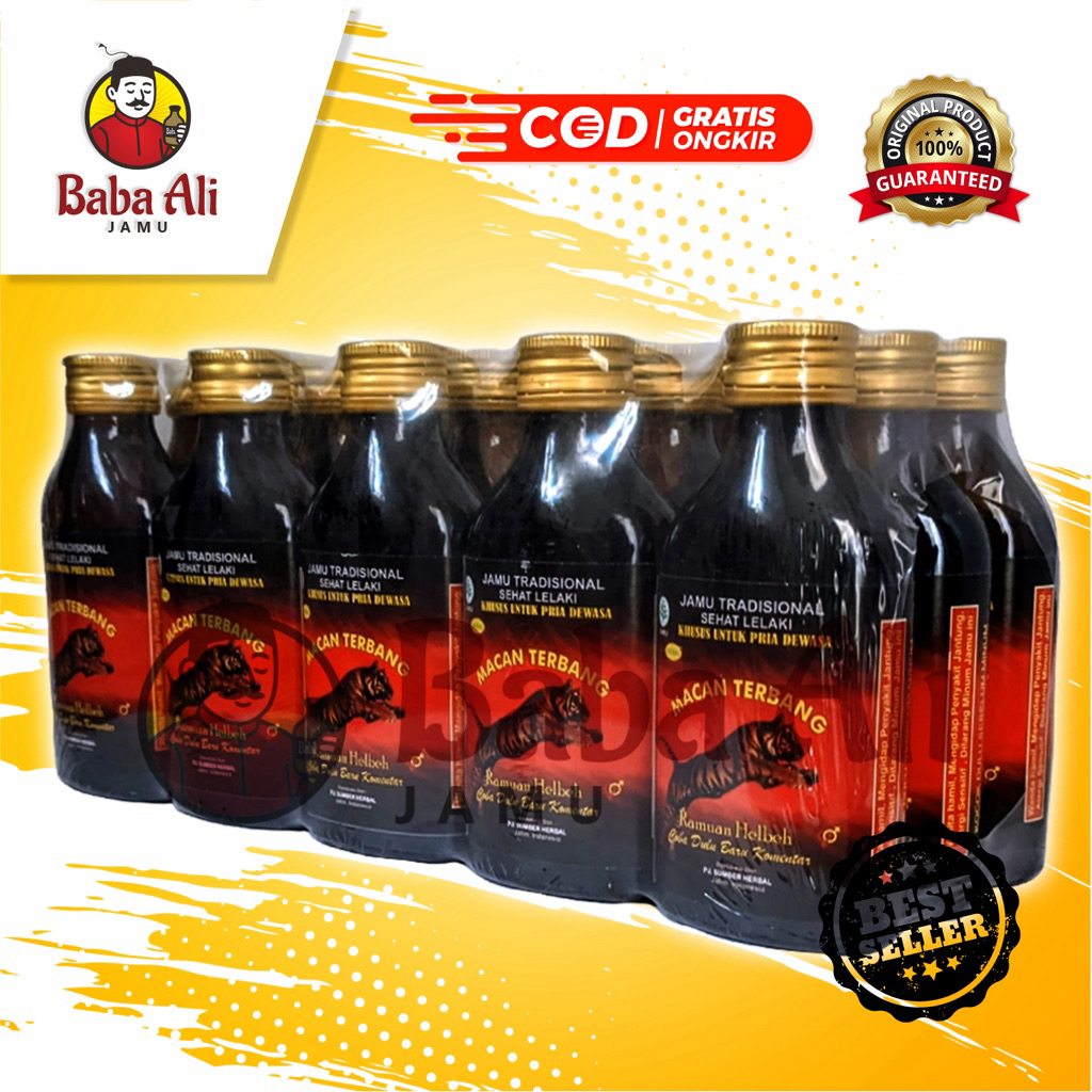 Jamu Herbal Alami Macan Terbang