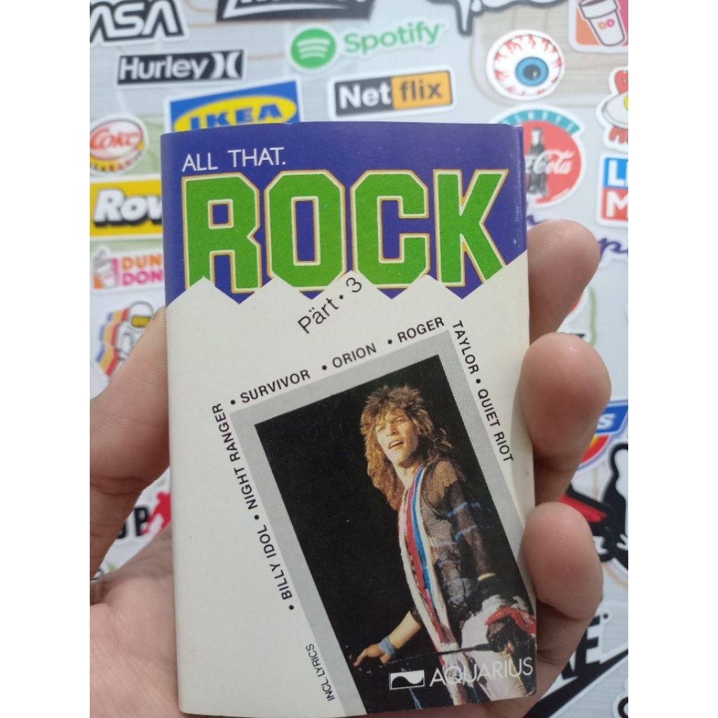 Kaset Pita Kompilasi All That Rock Part 3