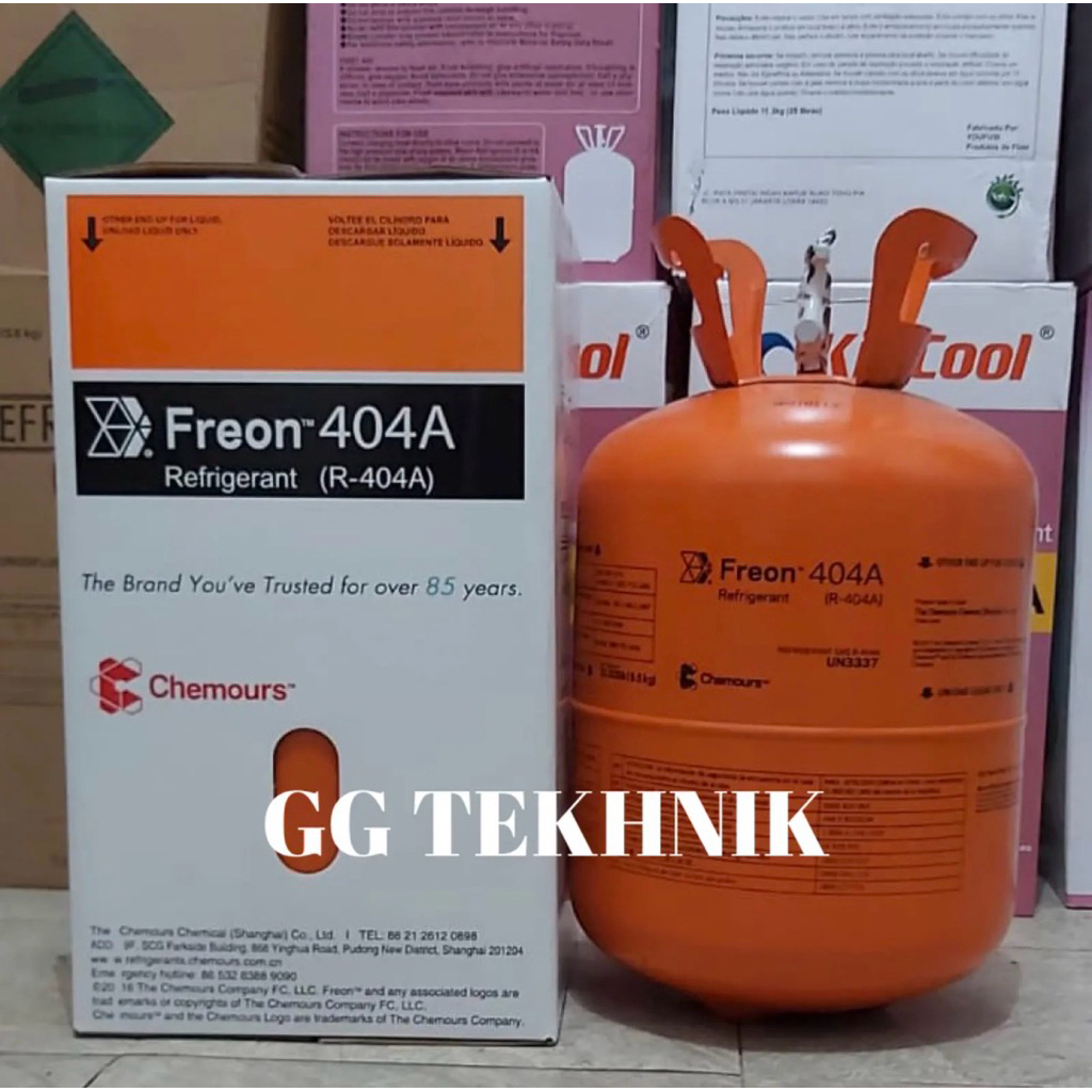 Freon 404A R-404 R404 Chemours Shanghai China