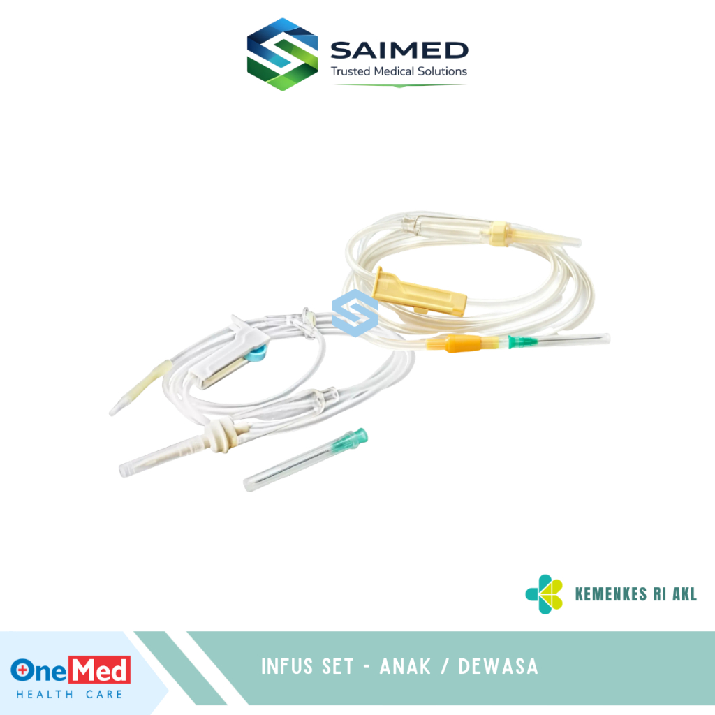Infus Set ONEMED / Dewasa Anak Tipe Y Stara Infusion Selang