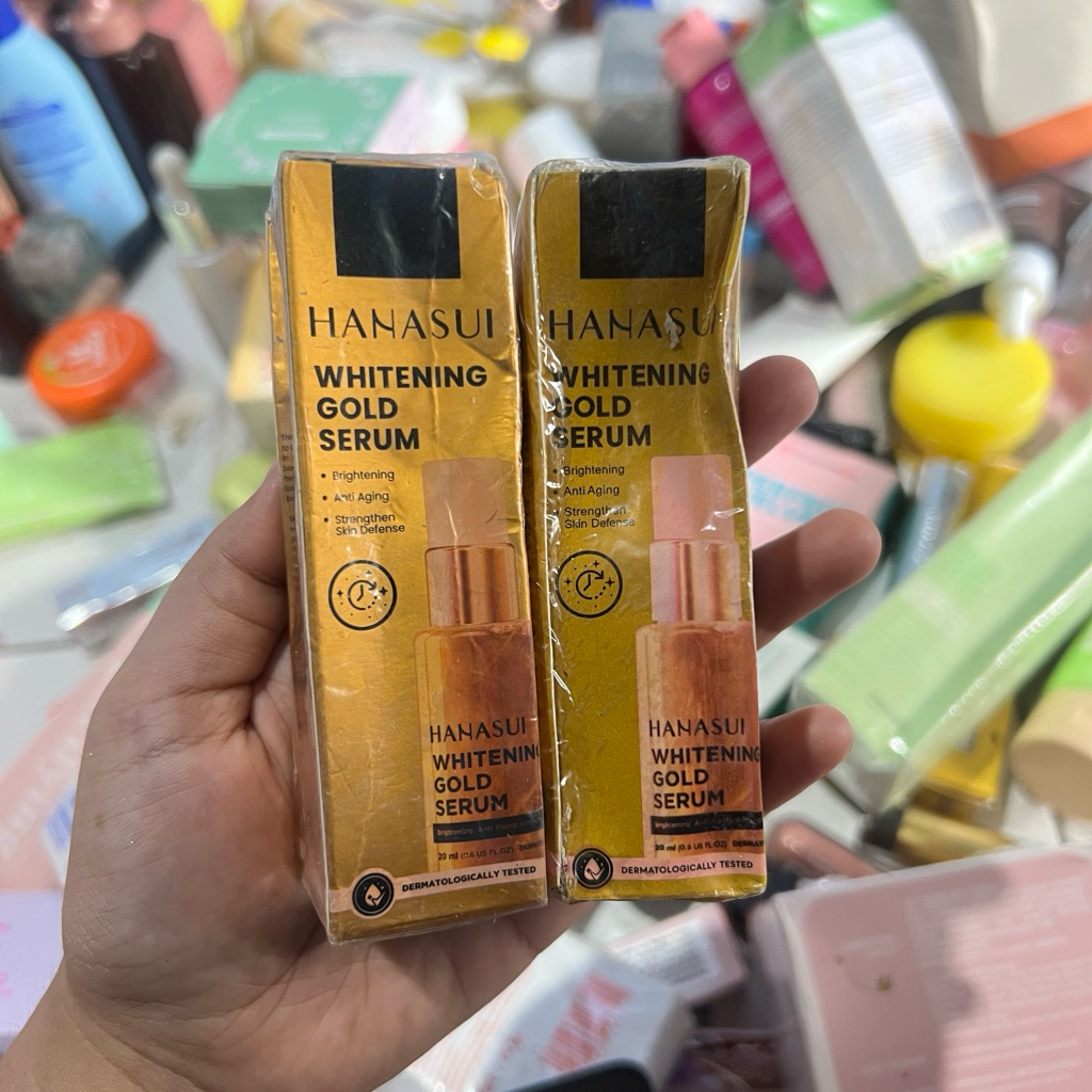 NEW HANASUI WHITENING GOLD SERUM