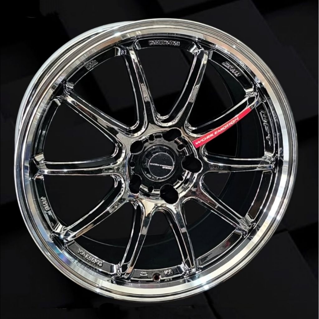 velg WORK ZR10 r18 lebar 8,5 pcd 5x114,3 et 22 velg mobil ring 18 pnp mobil r18 reborn venturer zeni