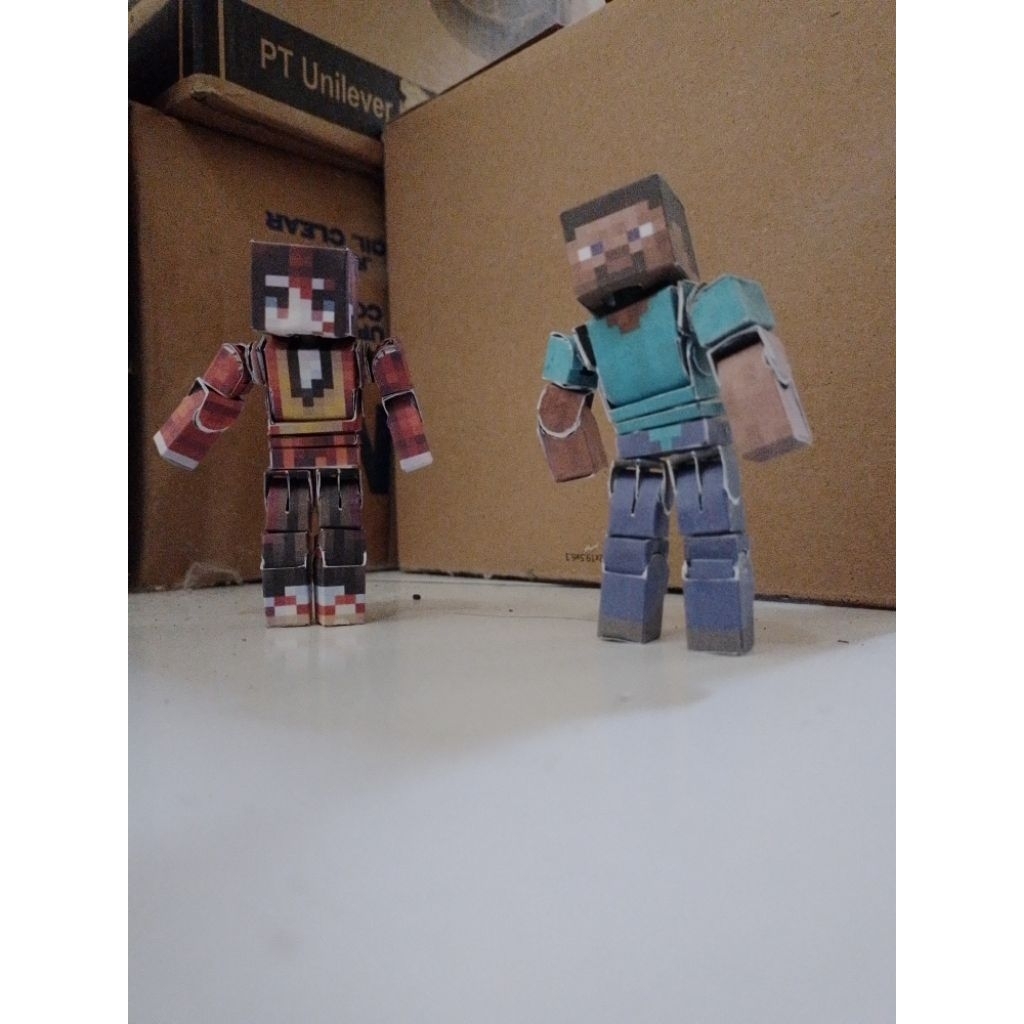 Papercraft Steve Minecraft