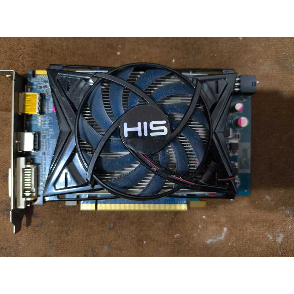 VGA HIS HD 6750 1GB kondisi Rusak