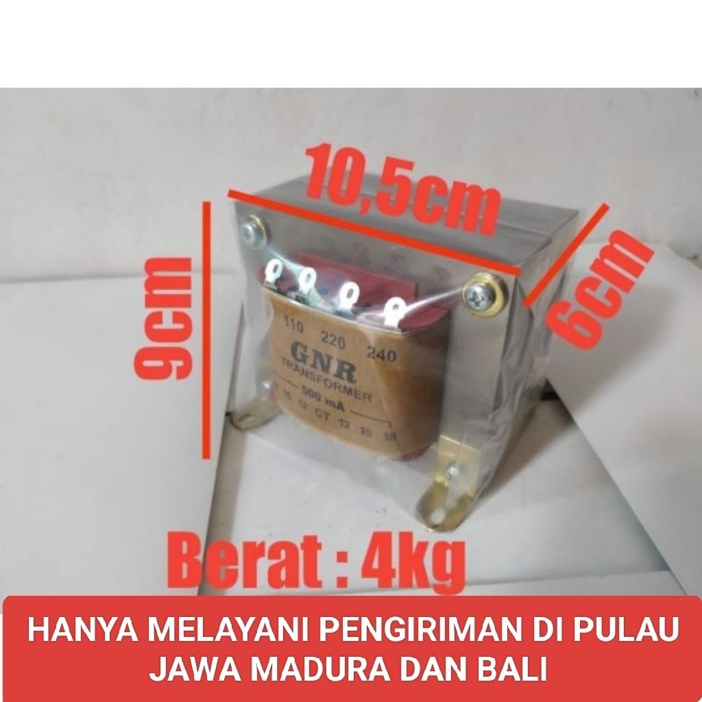 travo  5A besar ct 45 merk GNR tembaga murni