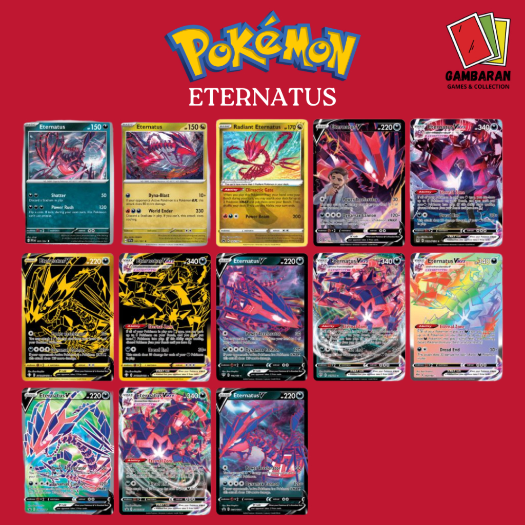 Eternatus MA2 PFL Kartu Pokemon English Indonesia TCG