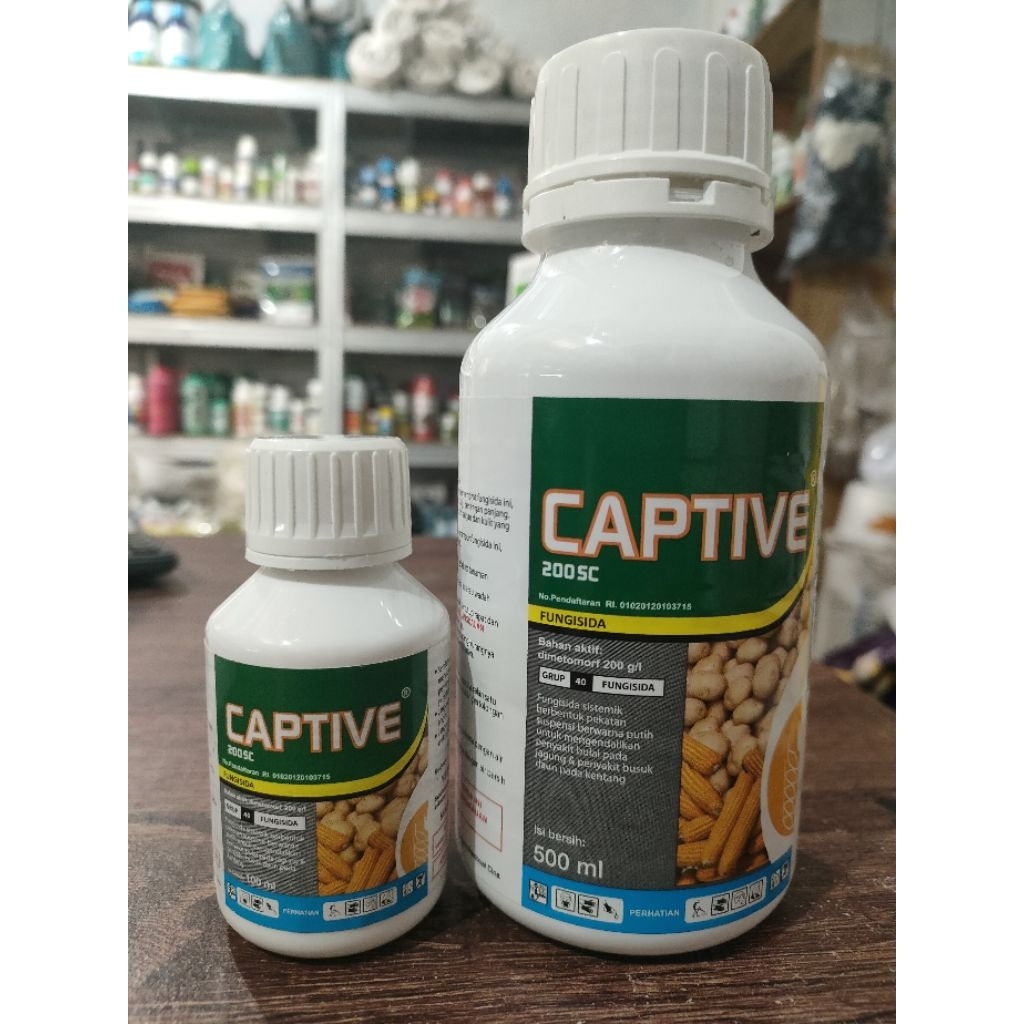 Fungisida Sistemik Captive 200 SC 500ml untuk Perlakuan Benih Jagung