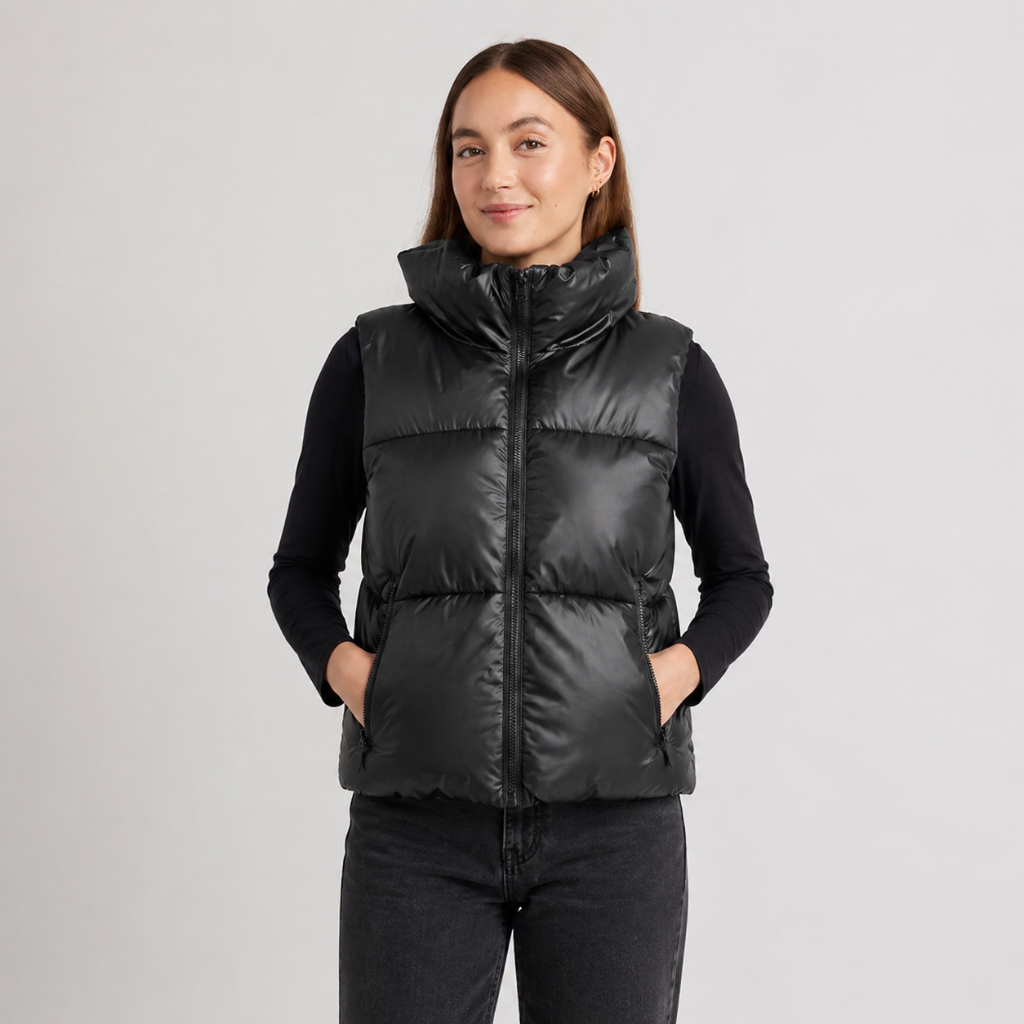 Vest Old Navy Puffer UnisexOriginal Rompi Tebal Hangat Casual Winter Outfit Stylish Outerwear Fashio