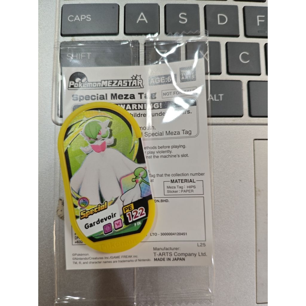 Mezatag Gardevoir Sealed Pokemon Mezastar Event