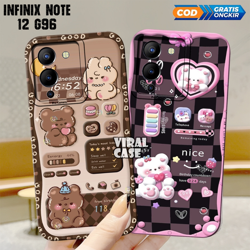 Softcase Pro Camera Case INFINIX NOTE 12 G96 / INFINIX NOTE 12 TURBO 2022 - Silikon Hp Infinix Terba