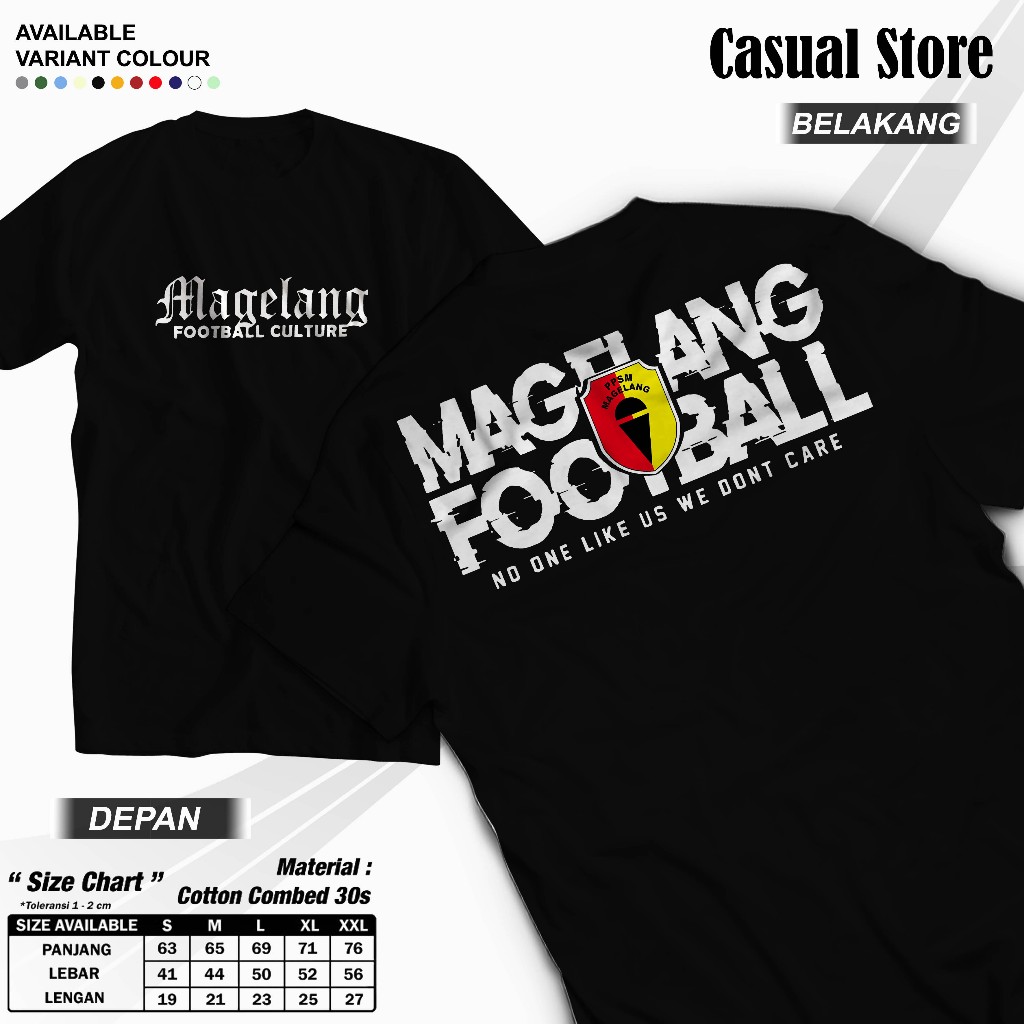 Kaos Keren PPSM Magelang Football Culture B-01