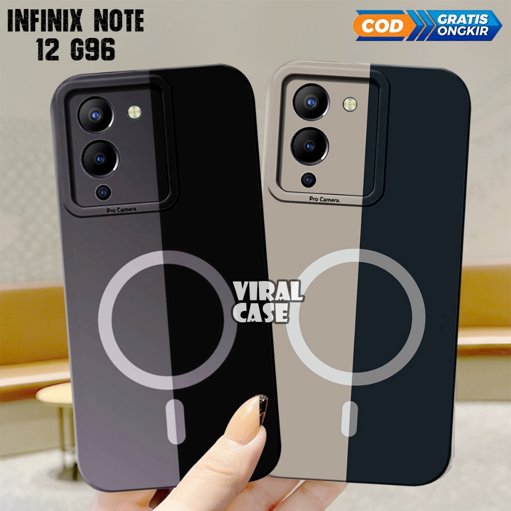 Softcase Pro Camera Case INFINIX NOTE 12 G96 / INFINIX NOTE 12 TURBO 2022 - Silikon Hp Infinix Terba