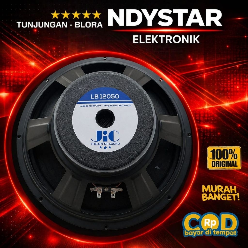 JIC SPEAKER 12inch JIC LB 12050 SUARA JERNIH