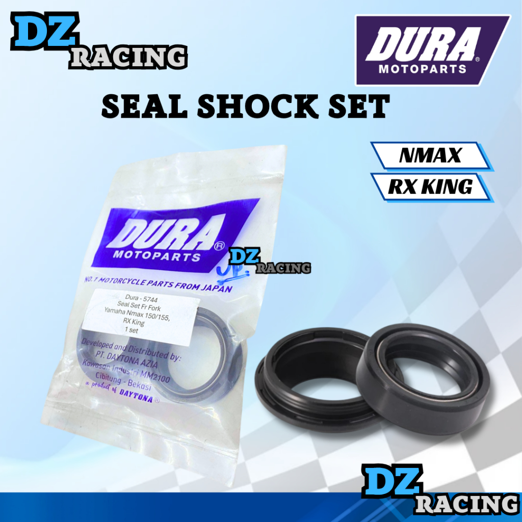 Seal Shock Depan Set Dura Nmax RX King Seal abu Dura By Daytona 5744