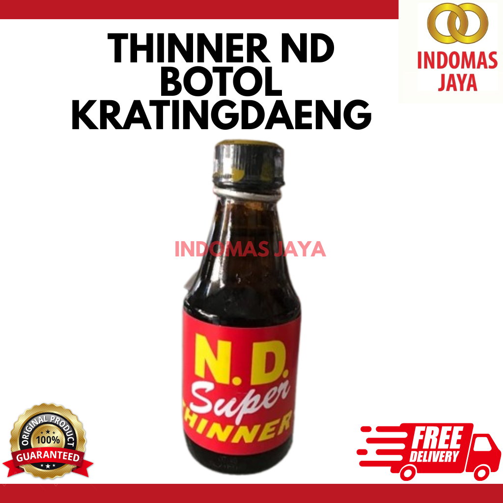 Thinner botolan ND . Thinner botol kratindaeng