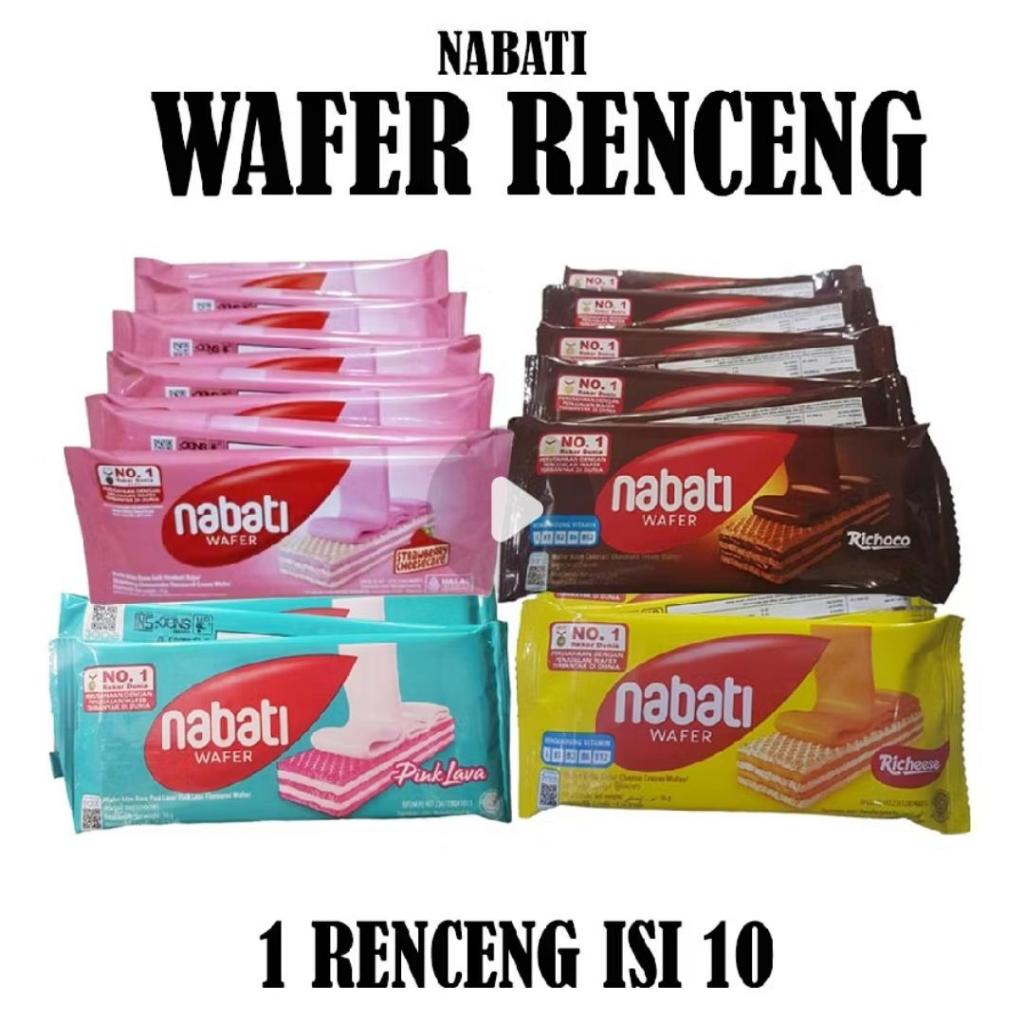 Nabati Wafer Renceng Isi 10