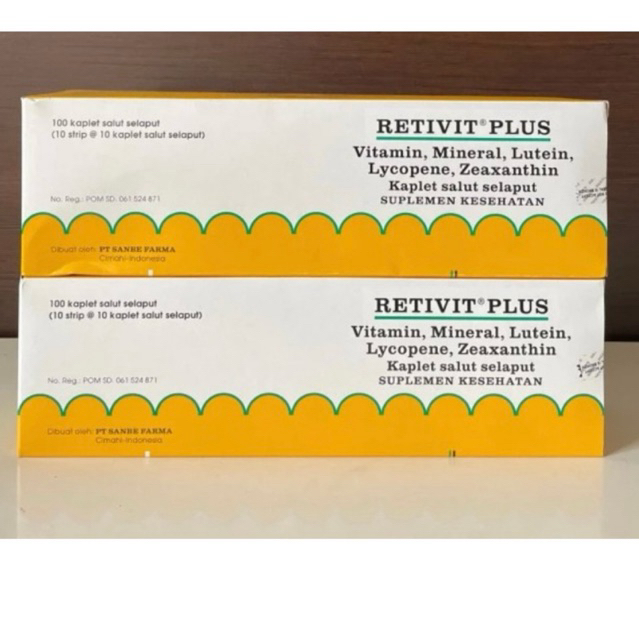 RETIVIT PLUS PER BOX ( VITAMIN MATA )