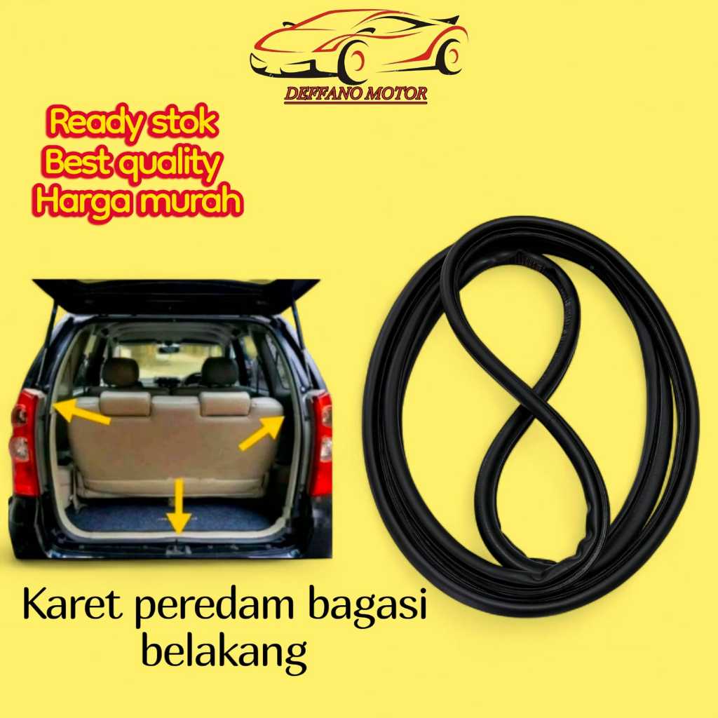 karet bagasi karet peredam pintu bagasi toyota rush terios 2005-2015