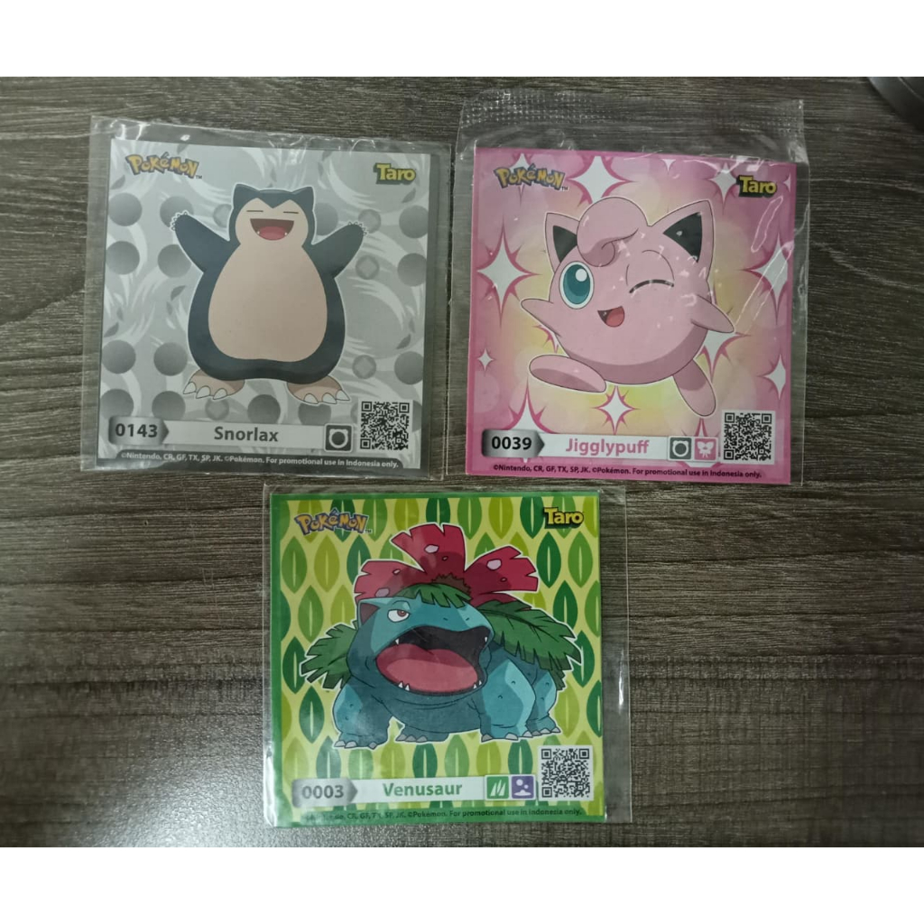 STIKER POKEMON X TARO