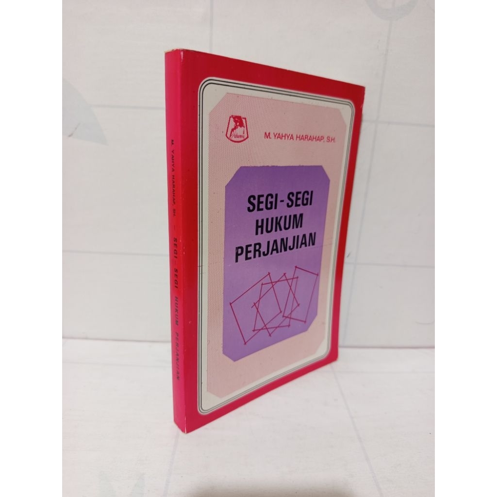 Buku Segi-segi Hukum Perjanjian by M Yahya Harahap Original