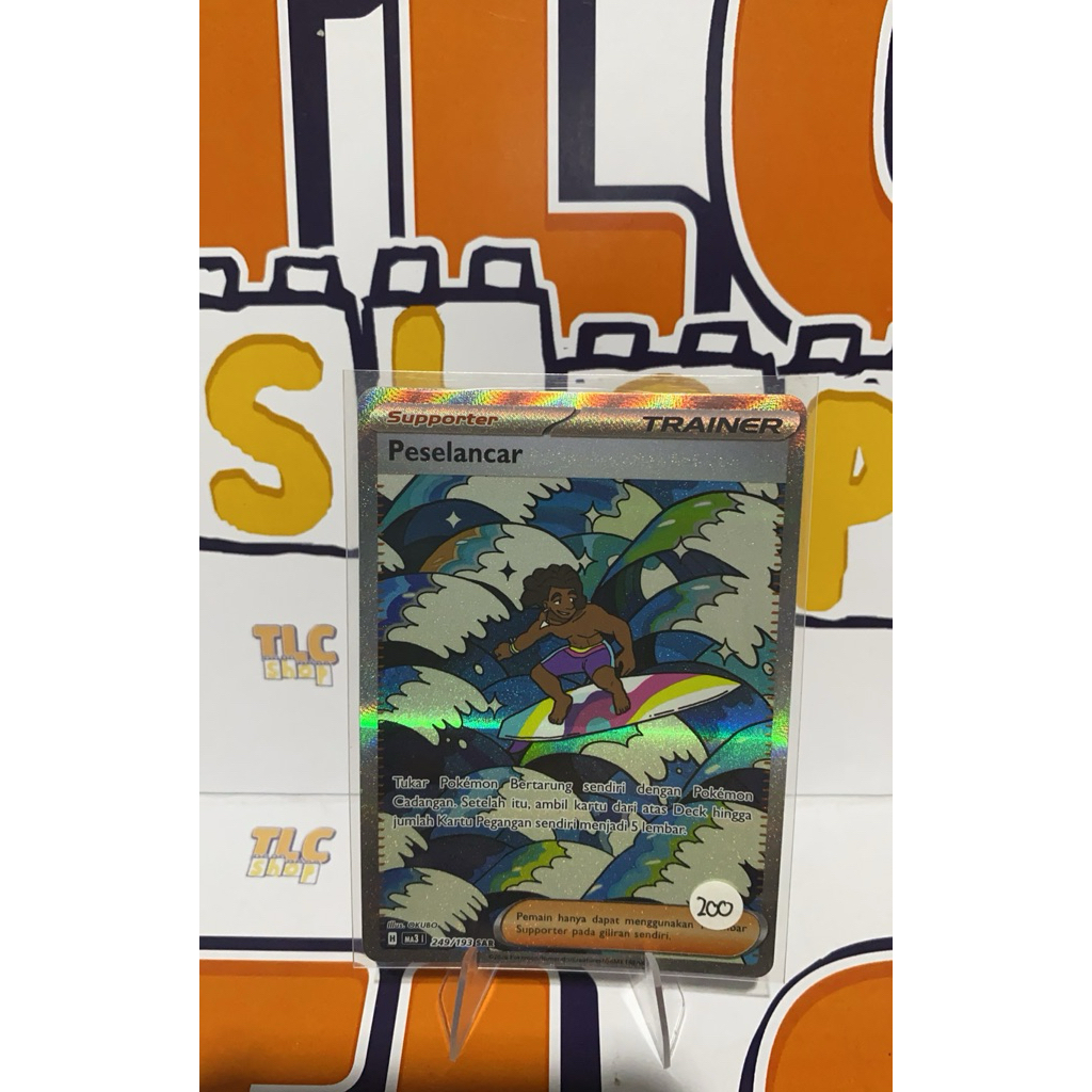 Kartu Pokemon Indonesia Trainer Peselancar 249/193 SAR