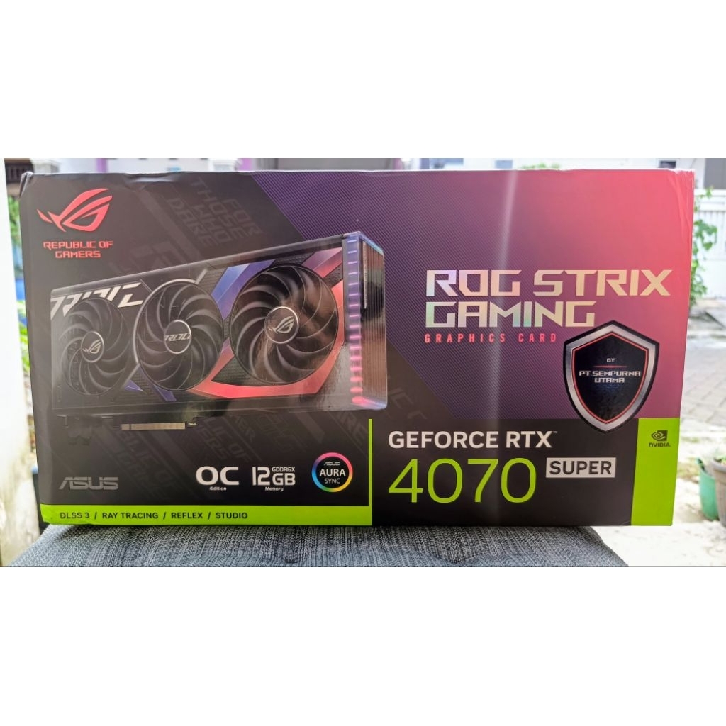 Rtx 4070 Super Asus Rog Strix READY