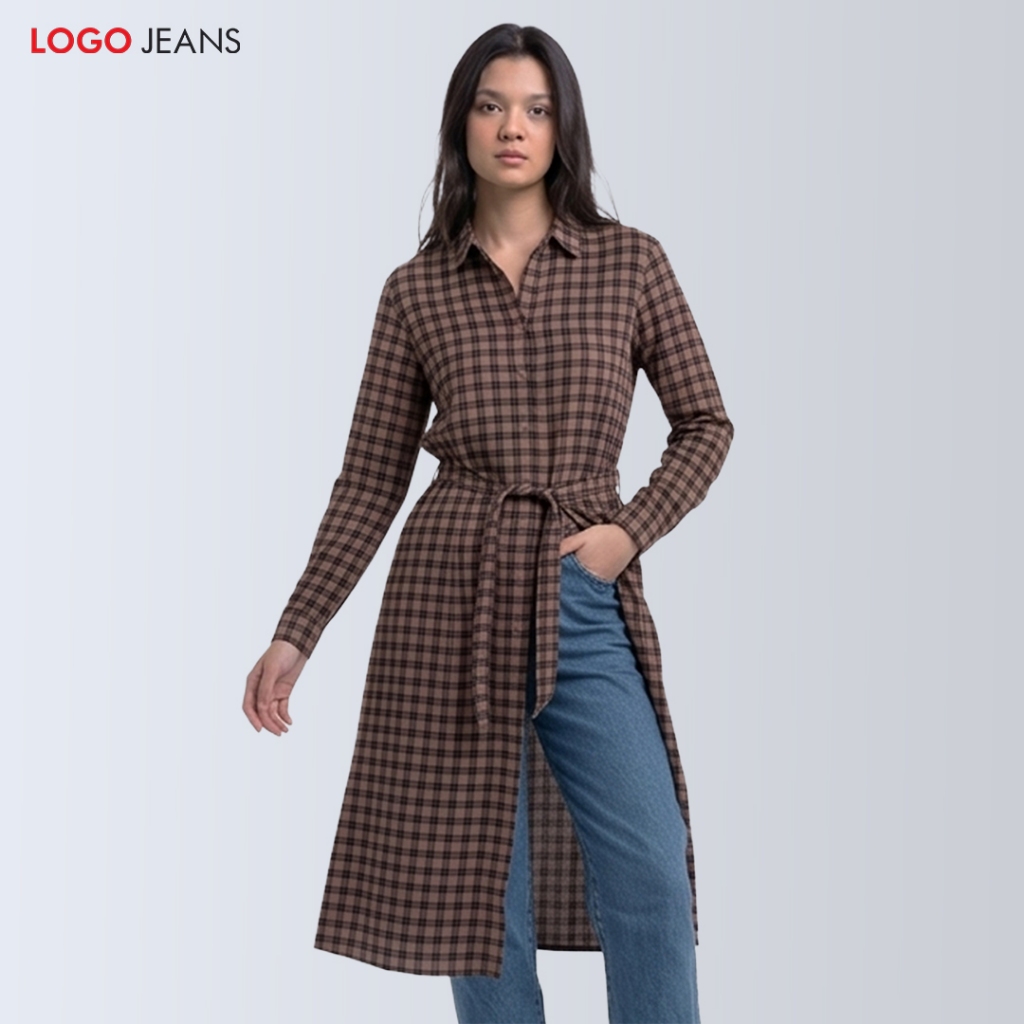 Logo Jeans - Dress Maxi Kavita 74181L9BD