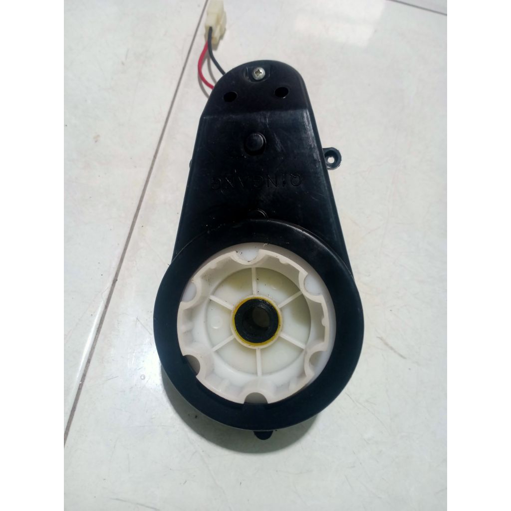 gearbox mobil mainan aki 6volt sr550 dinamo lebih besar