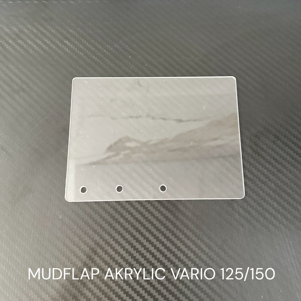 Mudflap Mud Flap Akrilik Vario 125 150 New LED OLD